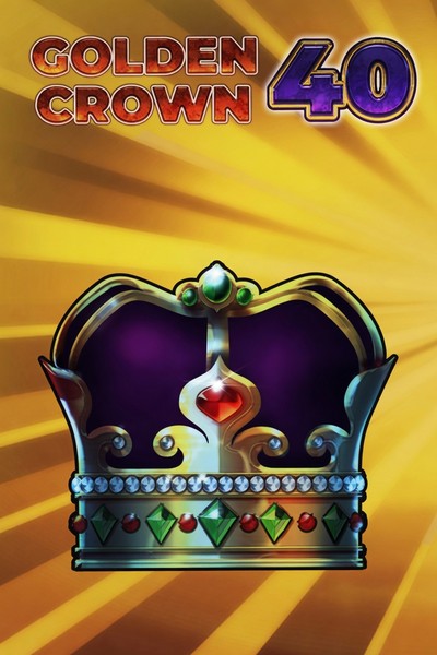 Omslag van de slot Golden Crown 40 in Kingmaker Casino